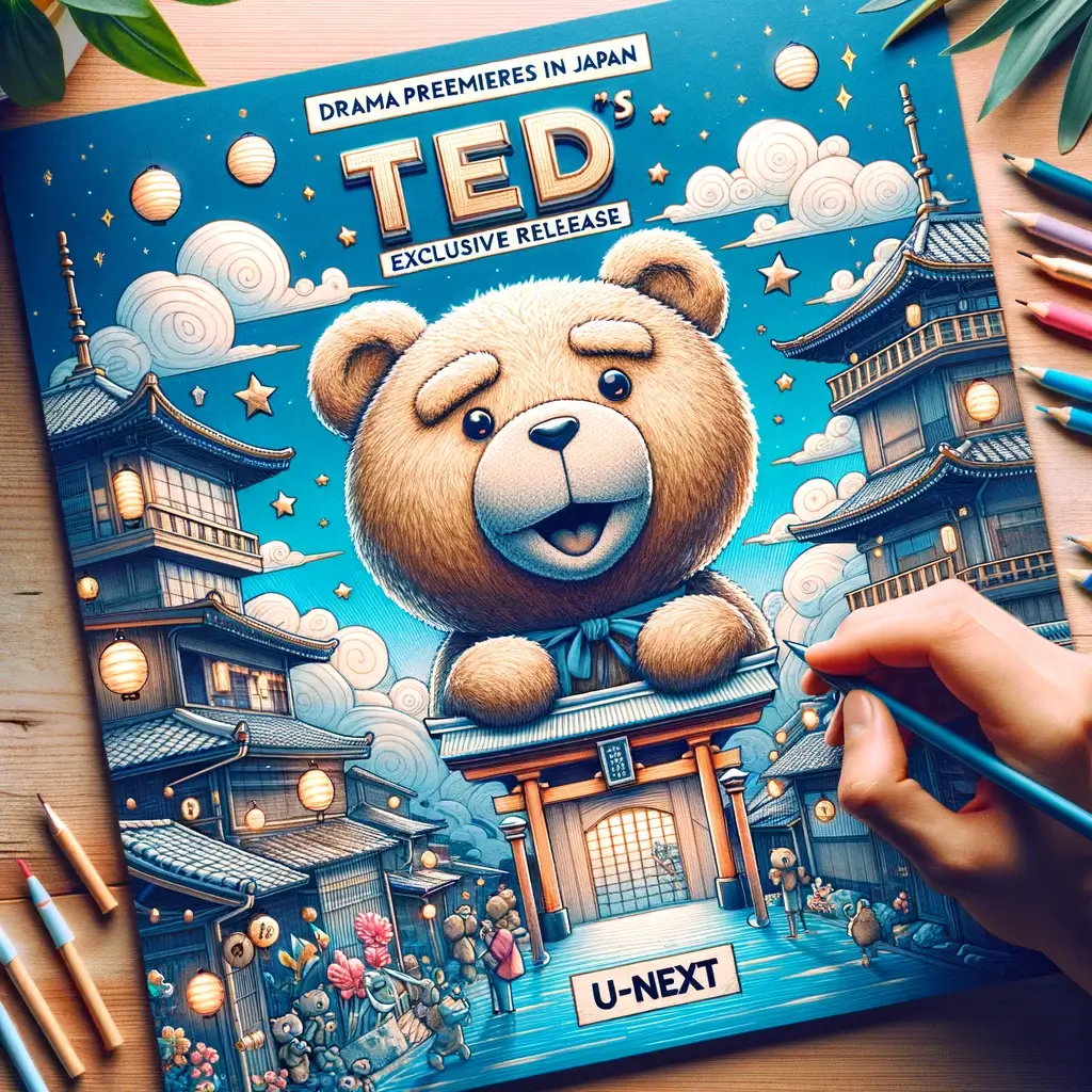 テッドのドラマが日本で配信！U-NEXTで独占公開