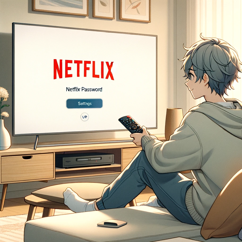 Netflixのパスワードをテレビで確認する方法