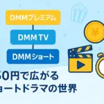 DMMショートの料金は月額550円？無料で見れるか、DMMプレミアムとの違いまで丸わかりアイキャッチ