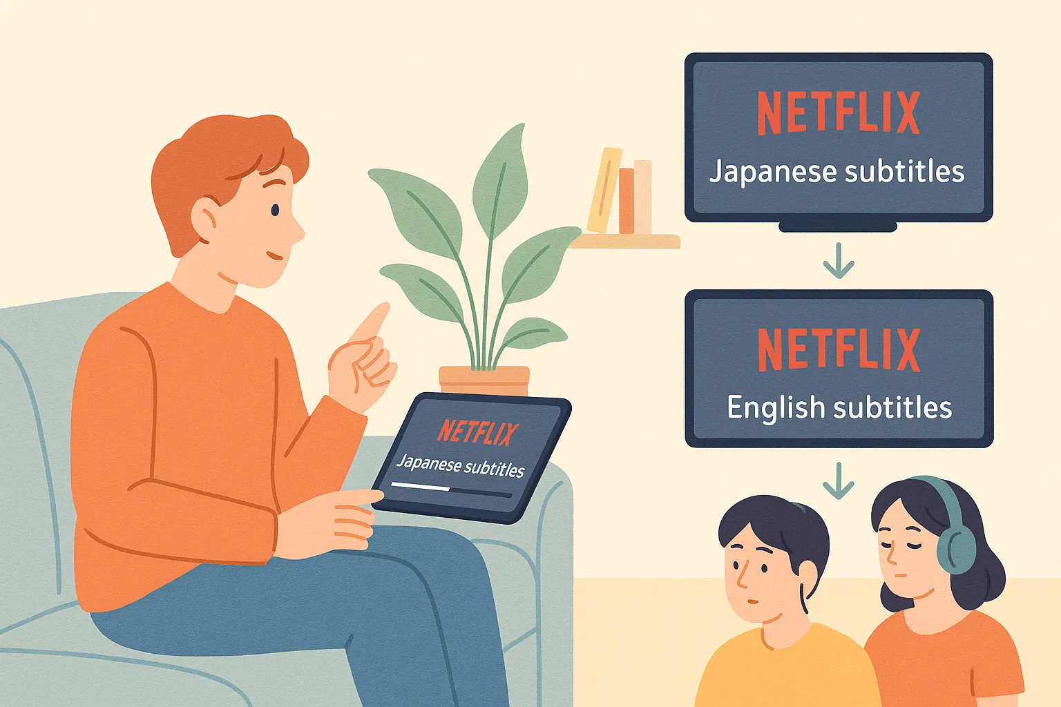 おすすめドラマで試す！Netflix英語学習の便利ツール