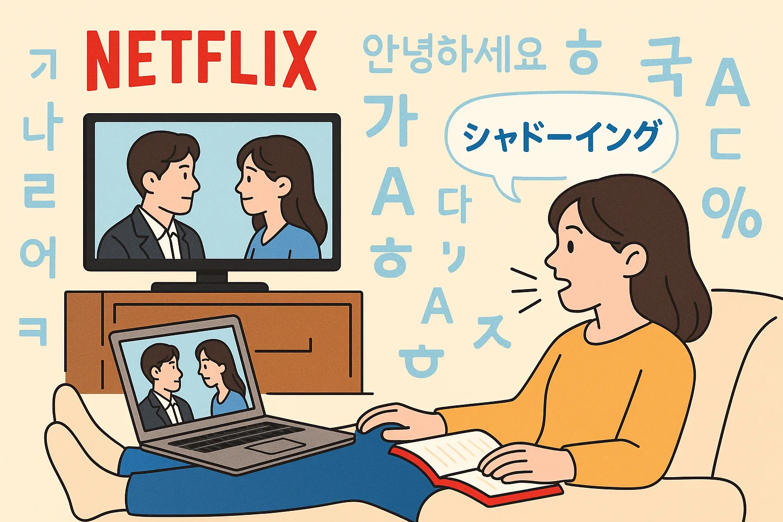 Netflixのおすすめドラマで楽しく韓国語を勉強！