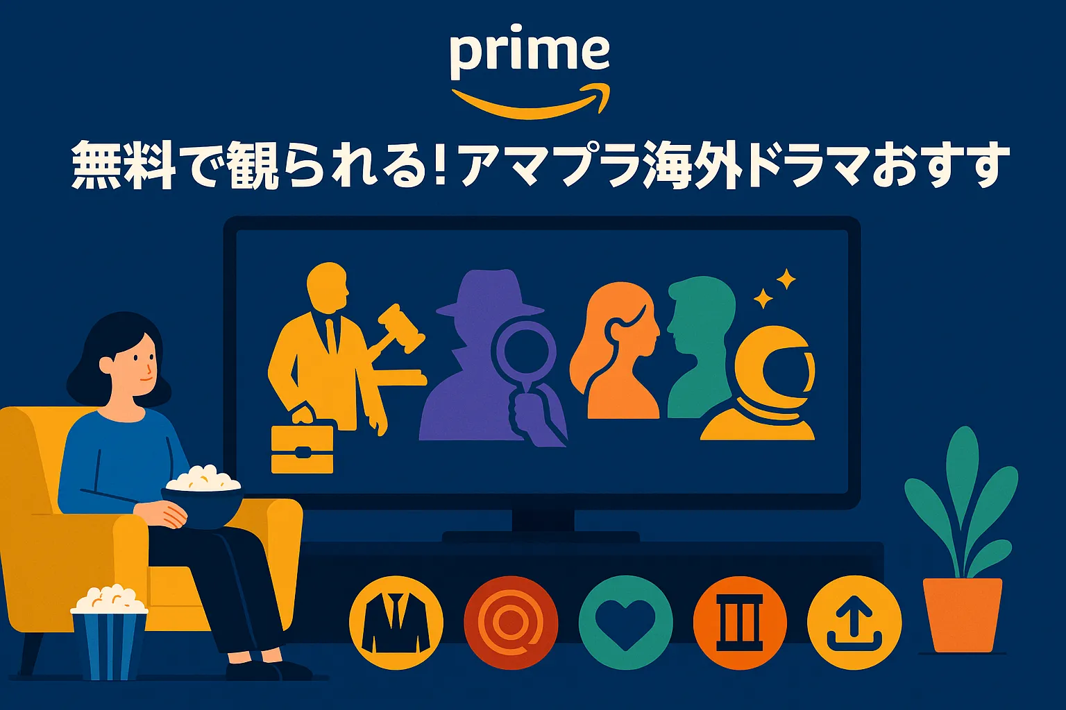 無料で観られる！アマプラ海外ドラマおすすめ