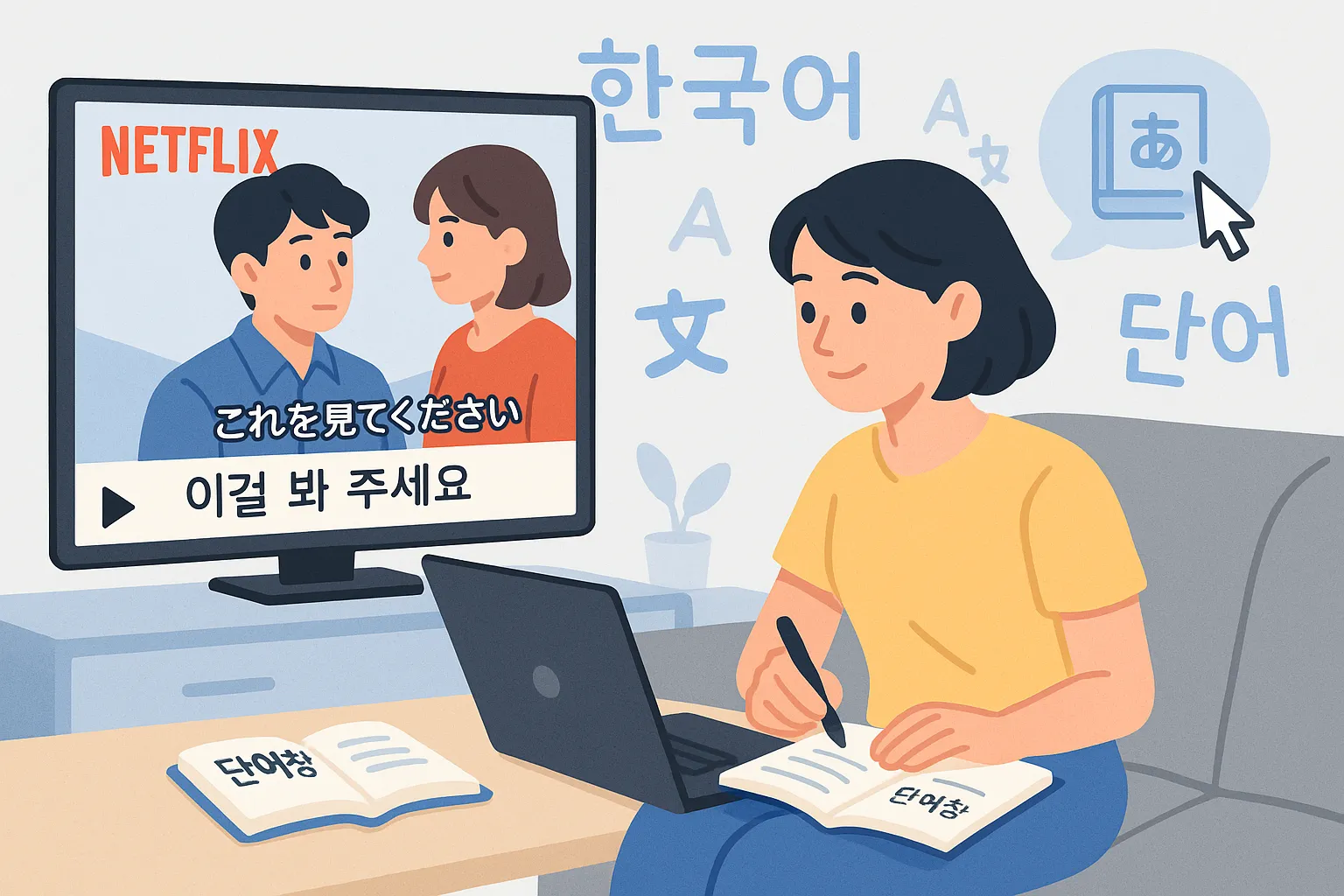 Netflixドラマで韓国語の勉強を続けるおすすめのコツ