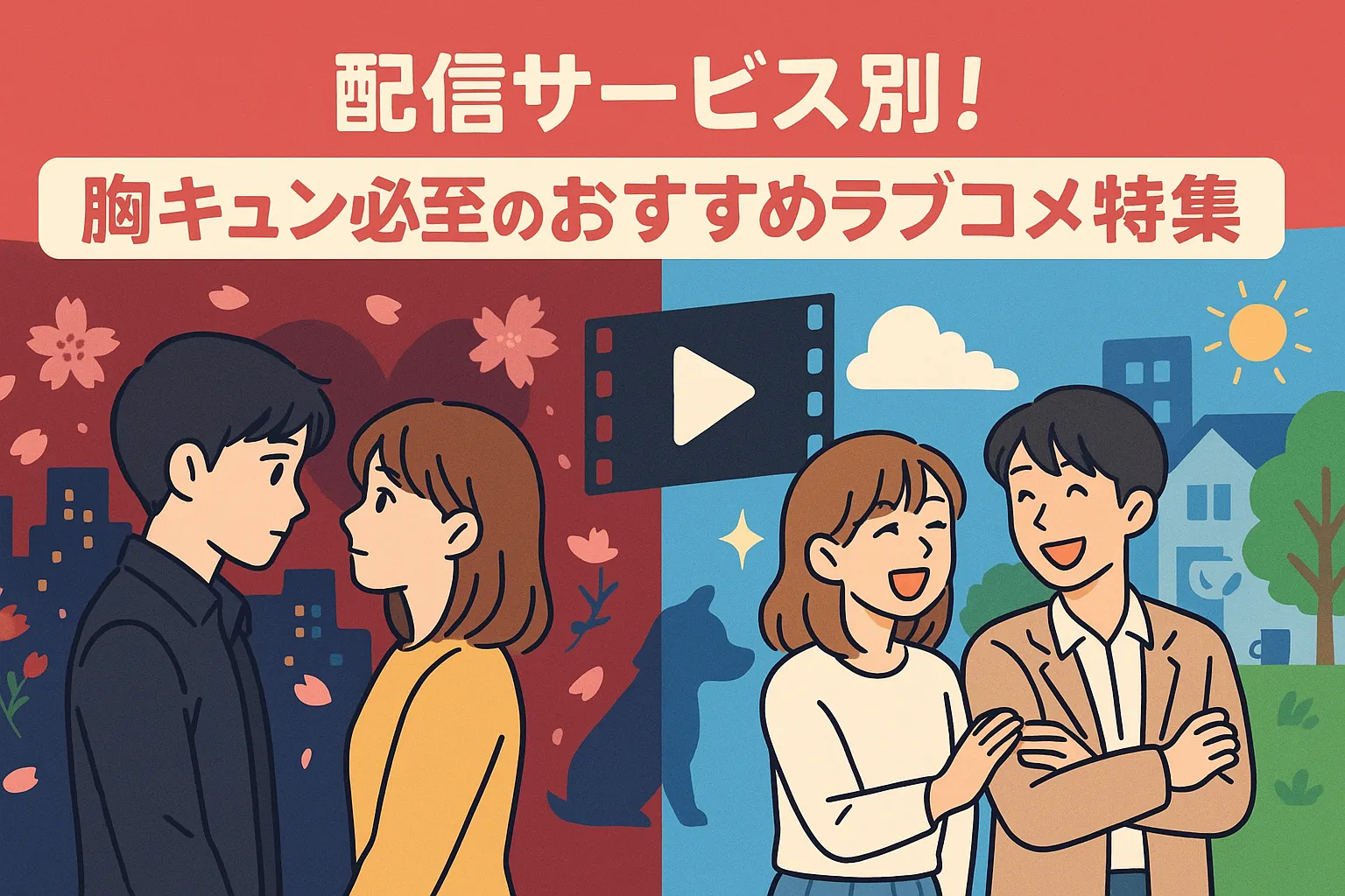 もう迷わない！おすすめのラブコメドラマ29選｜日本・韓国の傑作から配信サービス別まで紹介