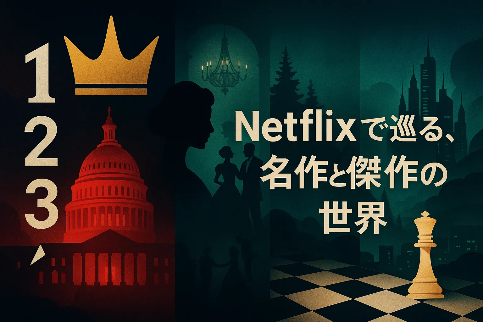 【2025年】ネットフリックスのおすすめ海外ドラマはコレ！ランキングTOP5と珠玉の名作アイキャッチ