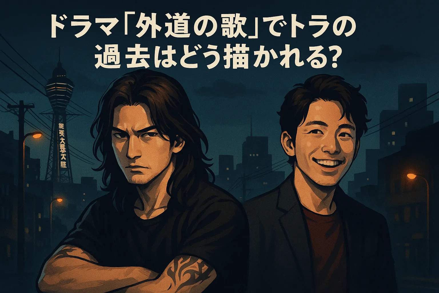 ドラマ『外道の歌』でトラの過去はどう描かれる？
