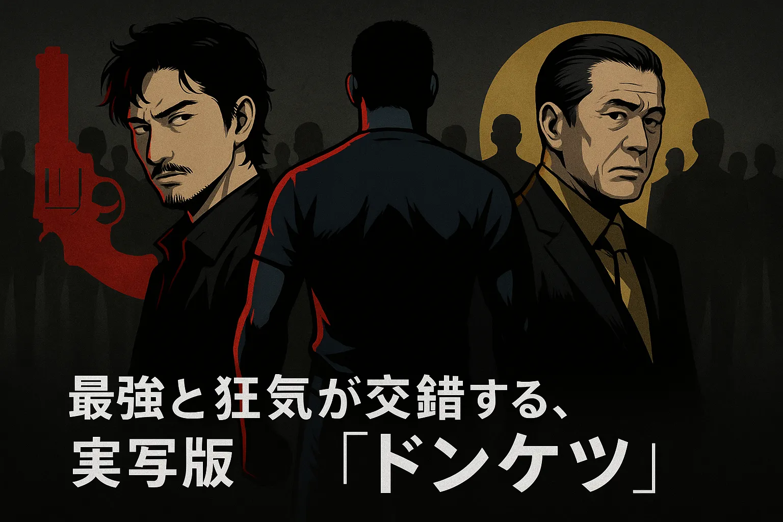 『ドンケツ』の登場人物一覧｜最強のロケマサのモデルは誰？チャカシン役のキャストまで丸わかりアイキャッチ