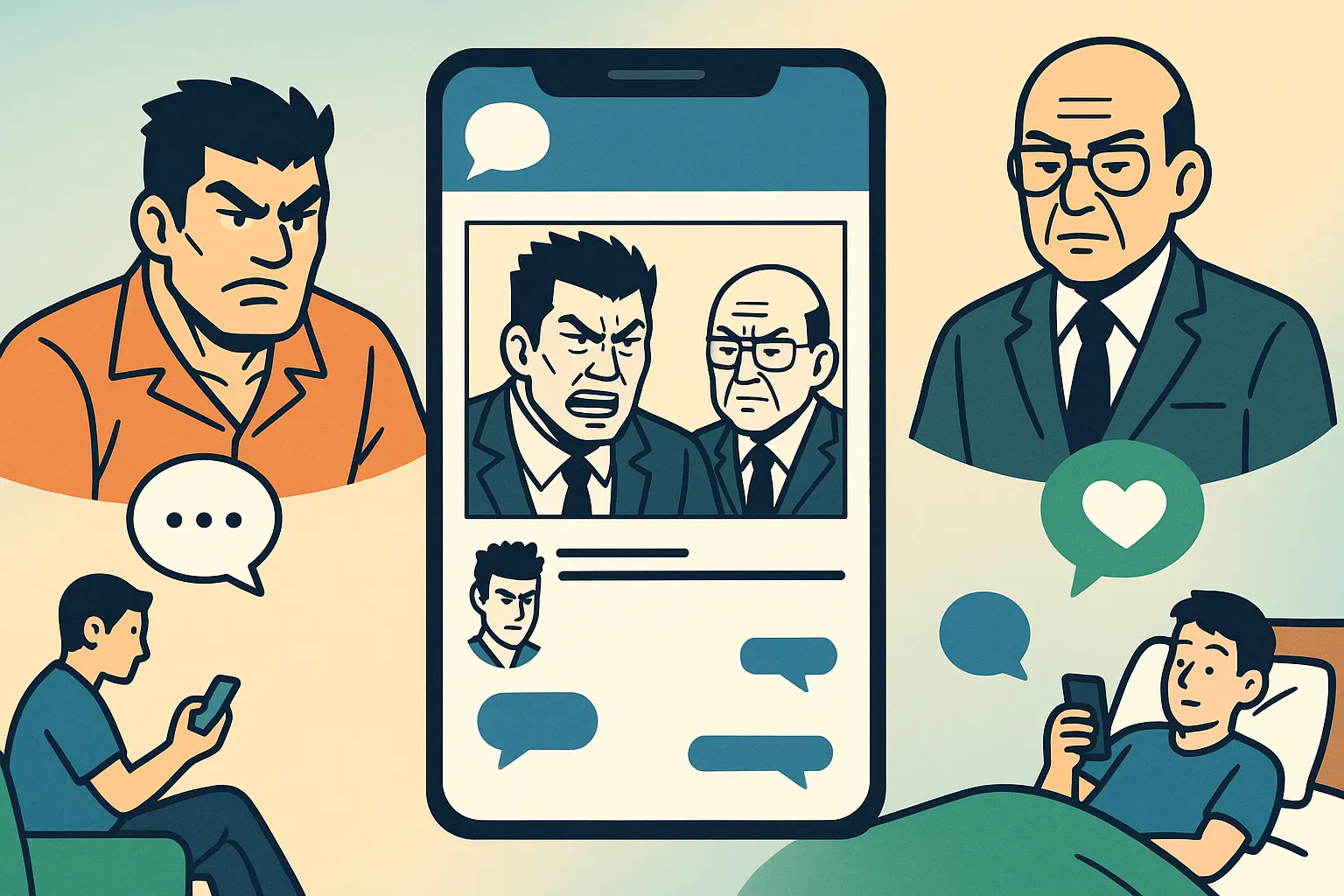 ドンケツの物語と登場人物の漫画アプリでの楽しみ方