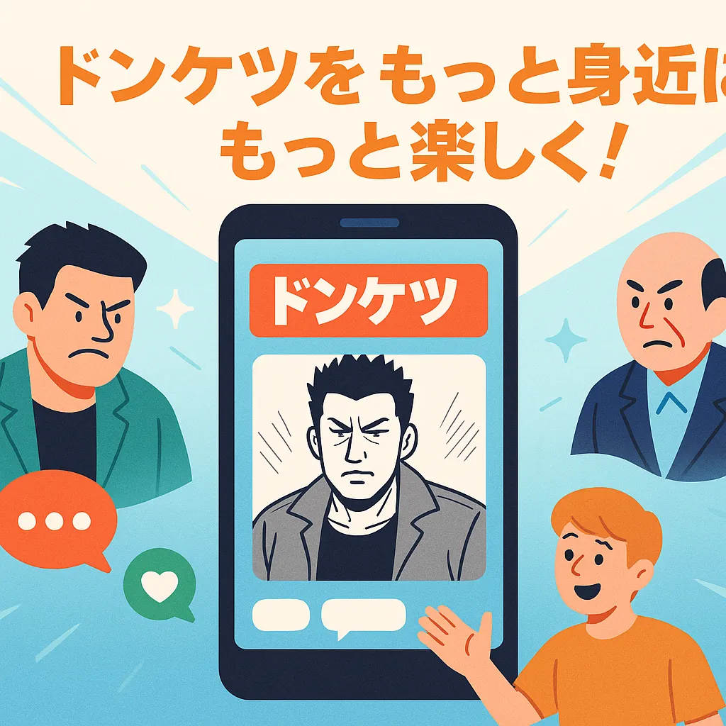 ドンケツを漫画アプリで読むならコレ！おすすめ2選と登場人物モデルの噂は本当？アイキャッチ