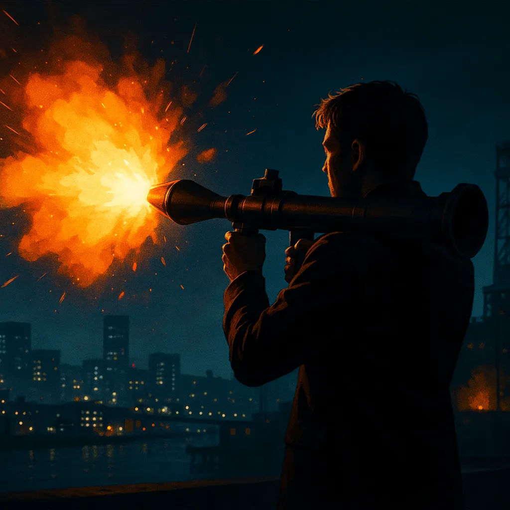 ドンケツ実写版！ロケランを撃つのは誰？