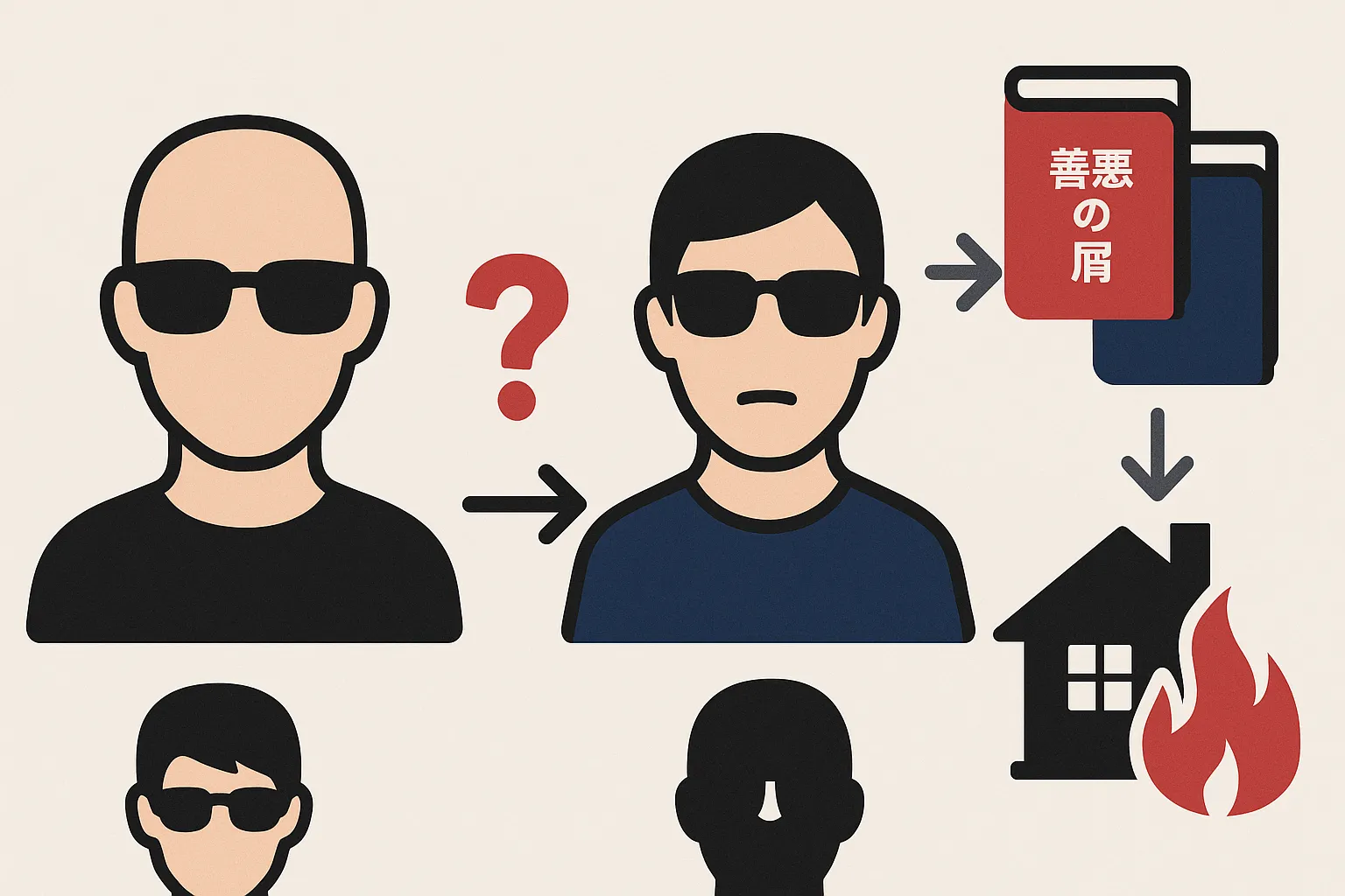 『外道の歌』のsyamu似のカモ、その壮絶な過去とは？作者公認の真相を解き明かすアイキャッチ