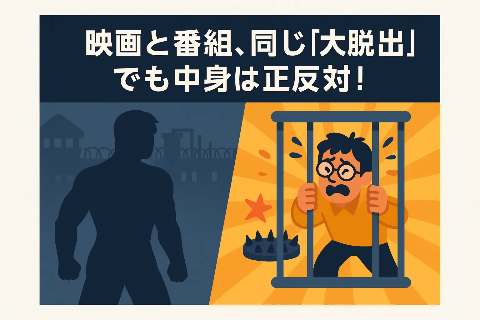 DMM-TVの『大脱出3』がひどいのは映画？番組？2つの違いが5分でわかるアイキャッチ