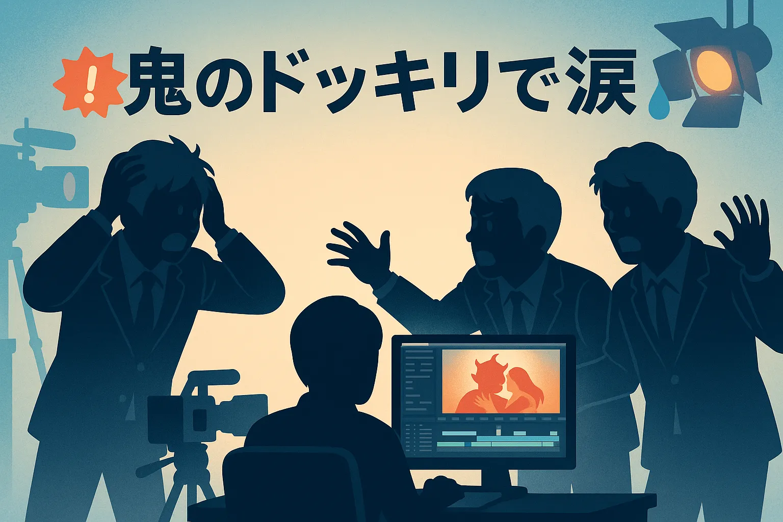 「鬼のドッキリで涙」が面白い！その理由って何？