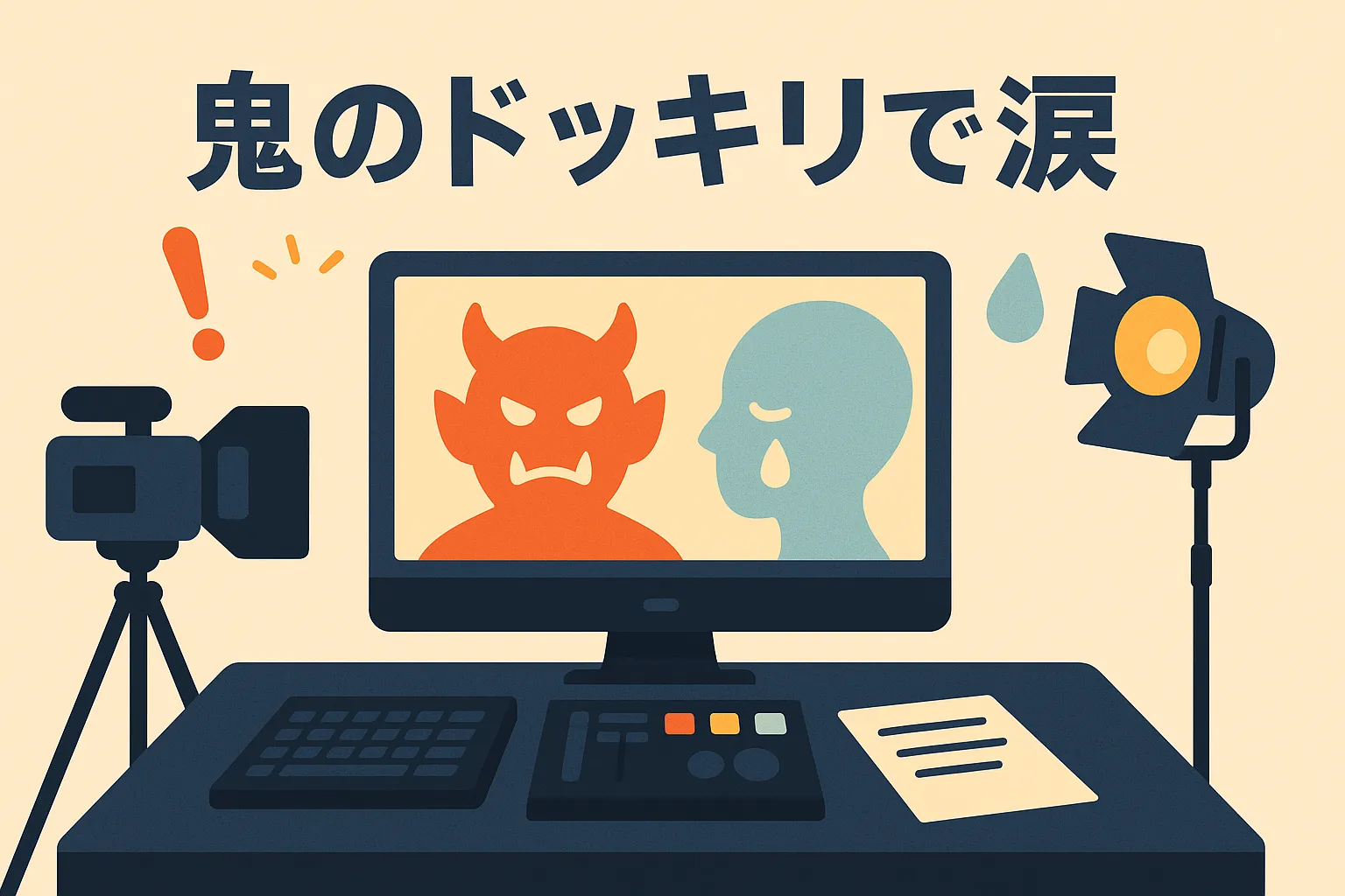 「鬼のドッキリで涙」が面白い理由とは？つまらない評判や配信先も紹介アイキャッチ