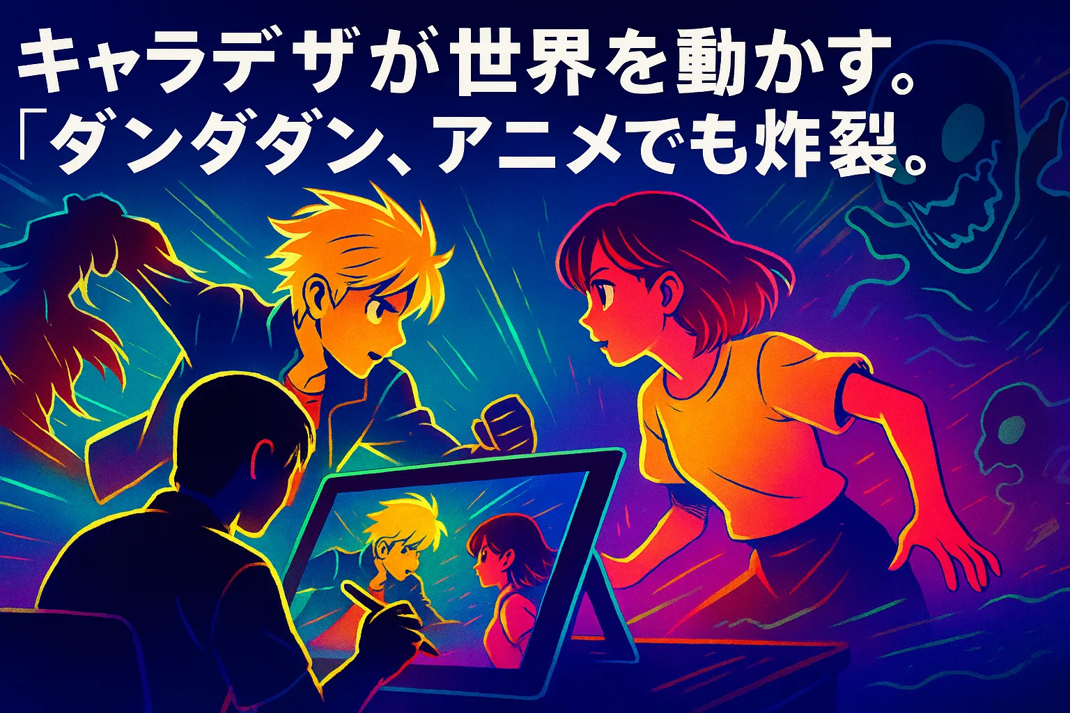 『ダンダダン』のキャラデザは誰？作者の経歴からアニメ2期の評判まで解明！アイキャッチ