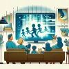 家族で楽しむゲームオブスローンズ：ぼかし版で安心視聴
