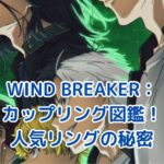 WIND BREAKERカップリング図鑑！人気リングの秘密とは？アイキャッチ