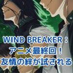 WIND BREAKERアニメ最終回！友情の絆が試される熱い展開とは？アイキャッチ