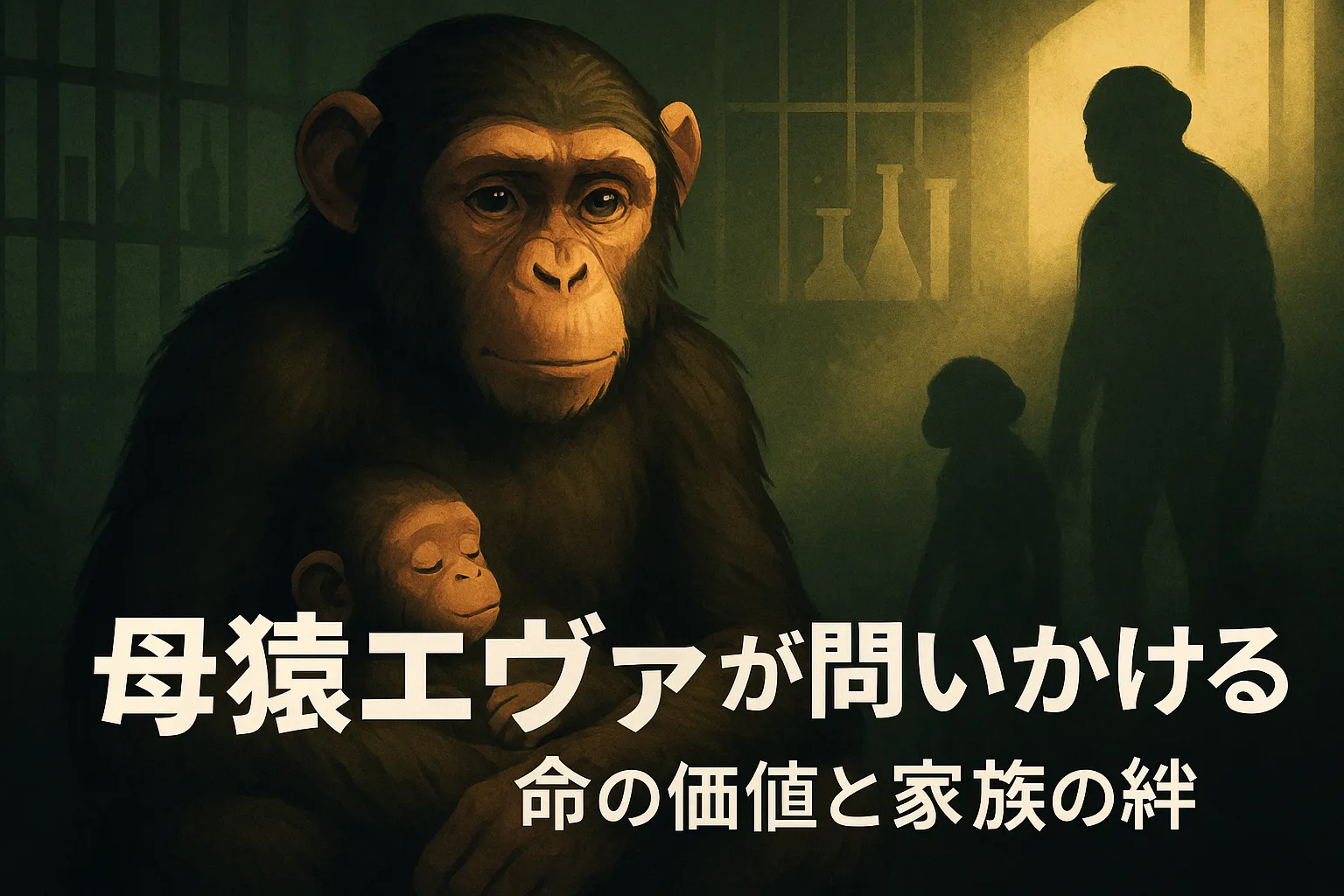『ダーウィン事変』母猿の謎を解明！「二児の母」が示す兄弟の真相とは？アイキャッチ