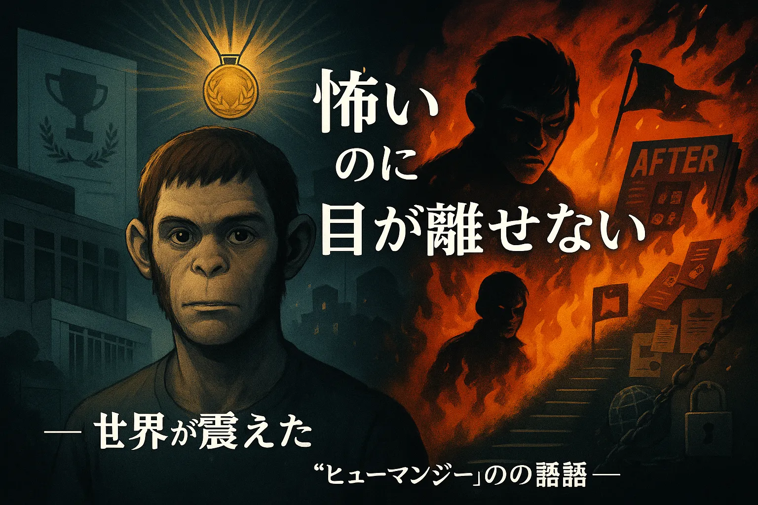 ダーウィン事変はなぜ怖い？その理由と魅力を受賞歴・2026年アニメ化情報と共に解説アイキャッチ