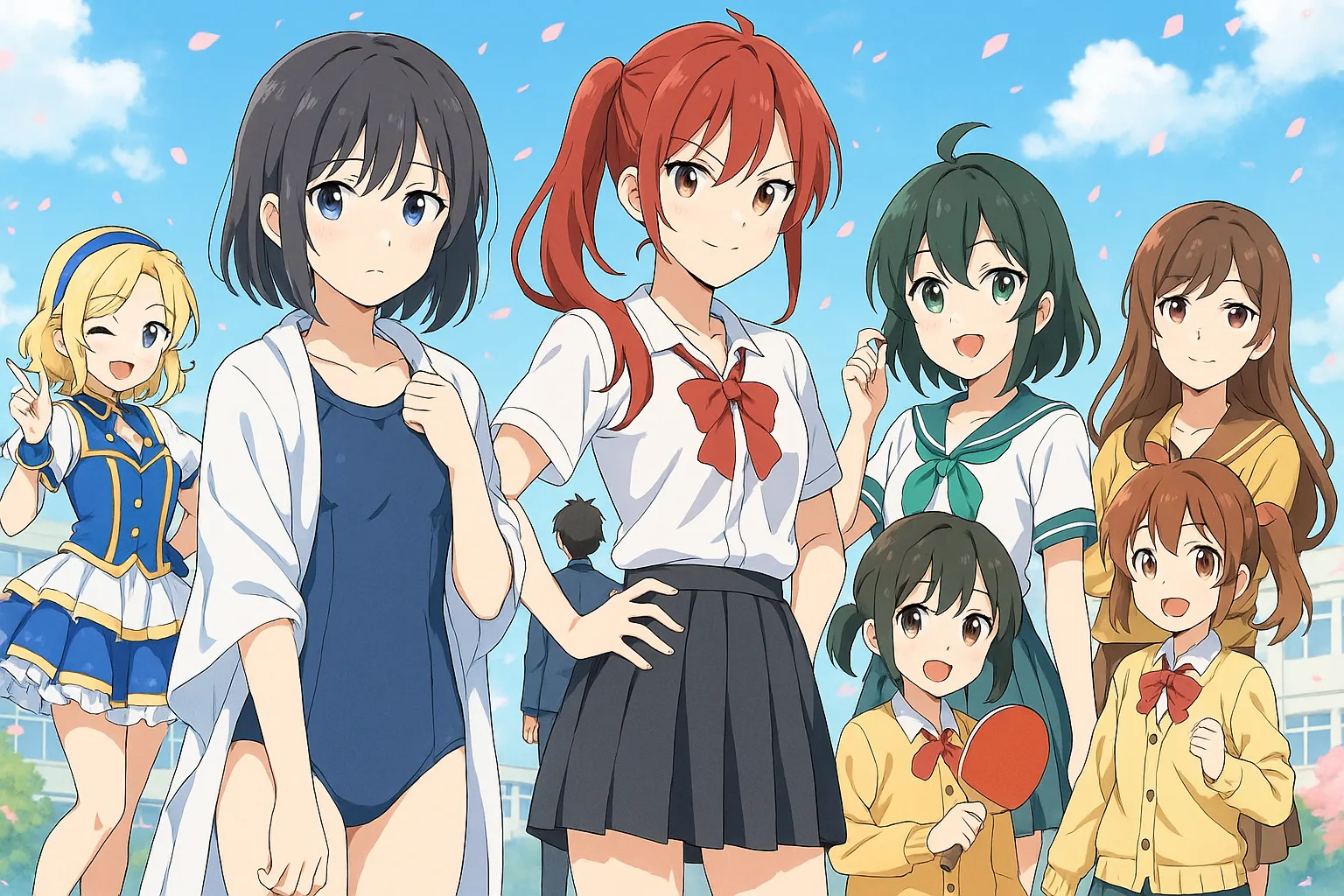 さわらないで小手指くんのアニメと登場人物たち