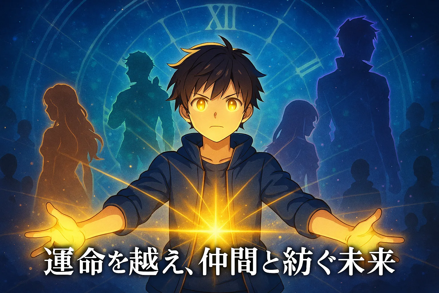 『運命の巻戻士』クロノの開眼「複製」の謎！その能力と仲間たちの力を解き明かすアイキャッチ