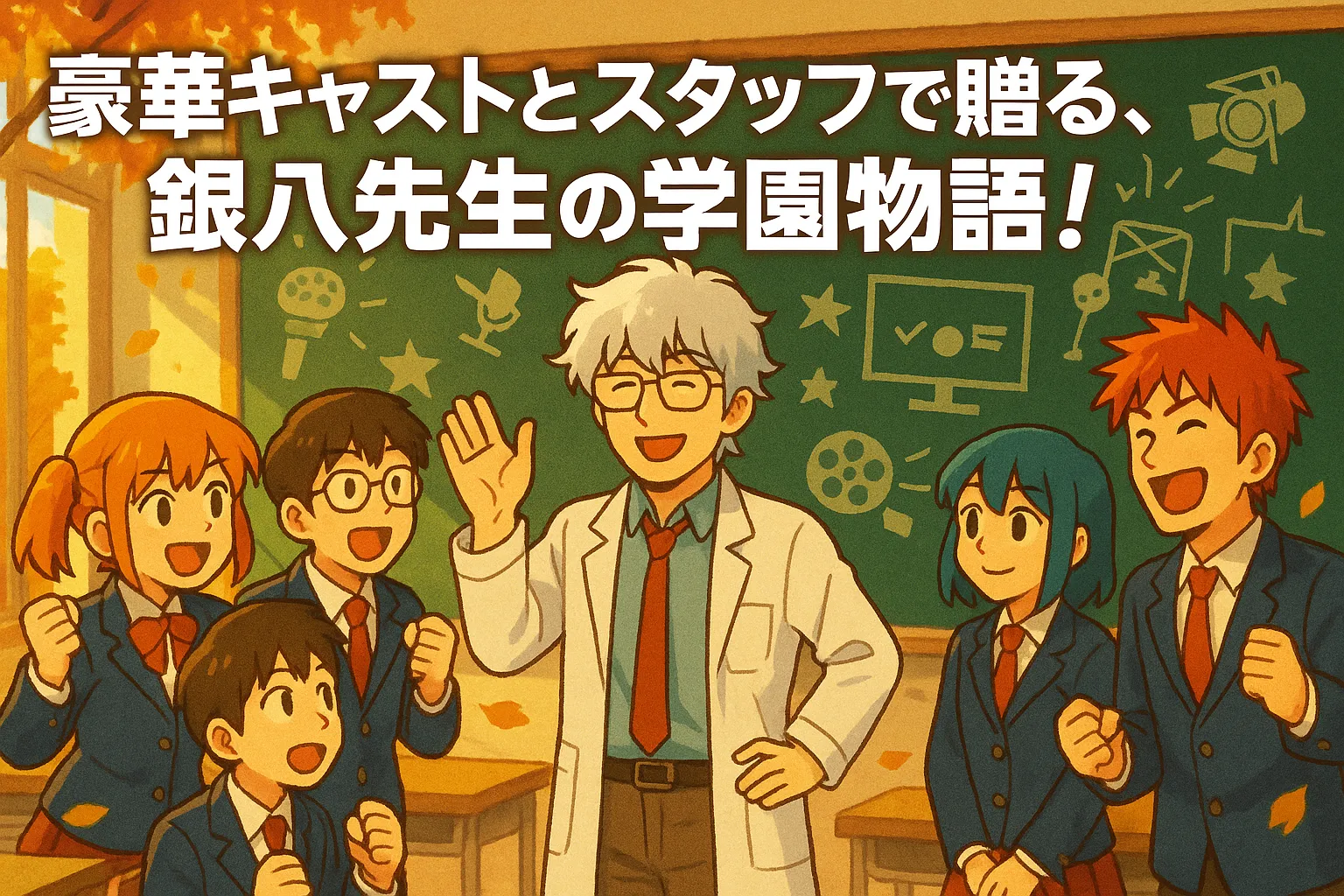『3年Z組銀八先生』アニメ化はいつ？2025年10月放送！声優や先行上映まで丸わかりアイキャッチ