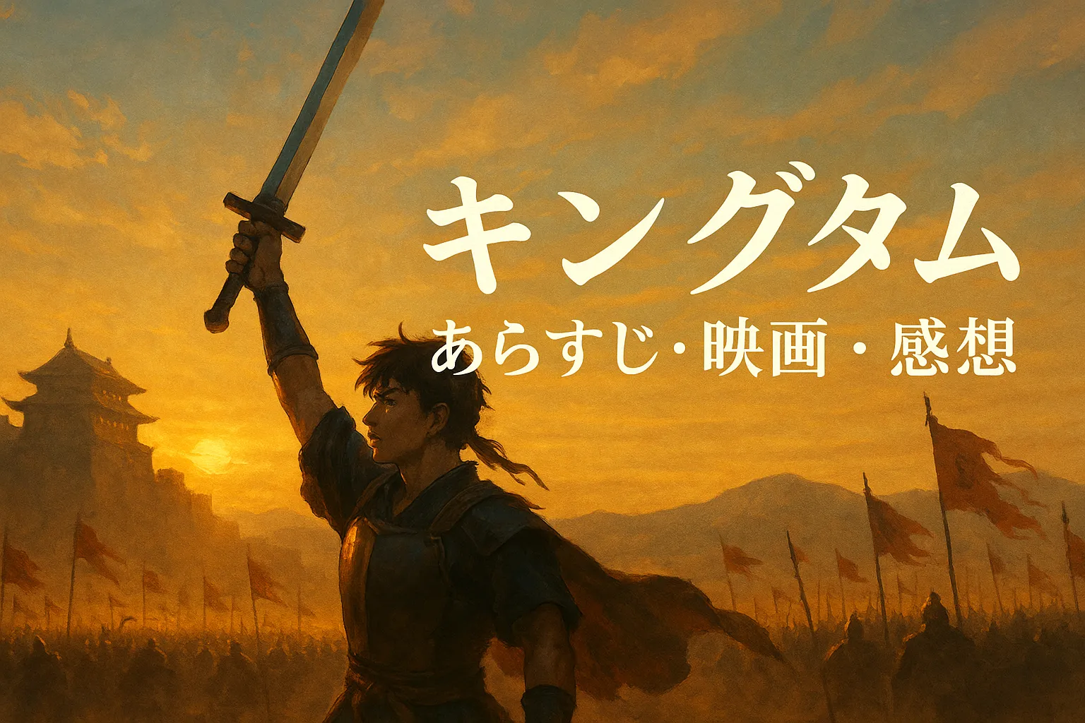 『キングダム』のあらすじと感想は？映画のネタバレ評価から史実までこれ一本で丸わかりアイキャッチ