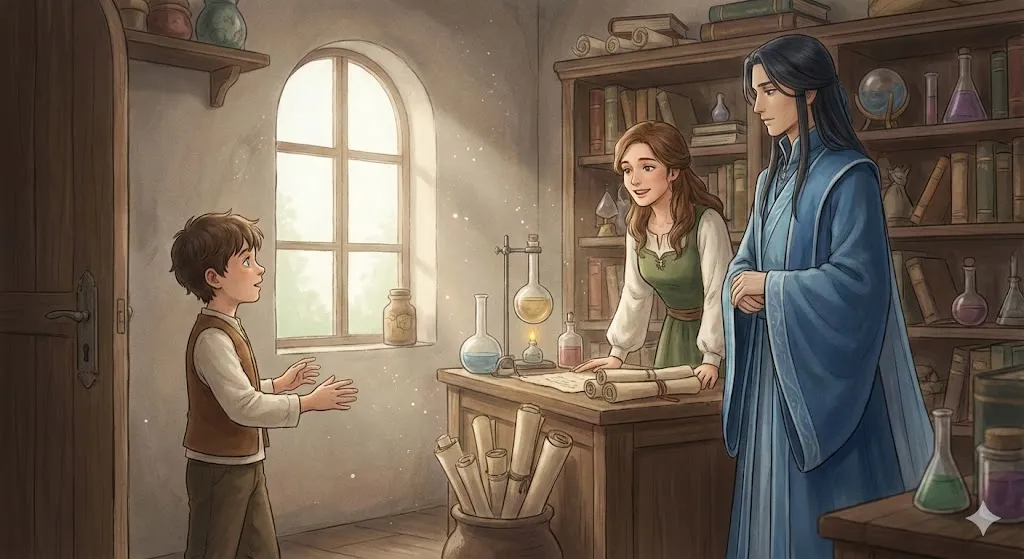 魔術師クノンは見えている サトリ先生との出会いと物語のあらすじ