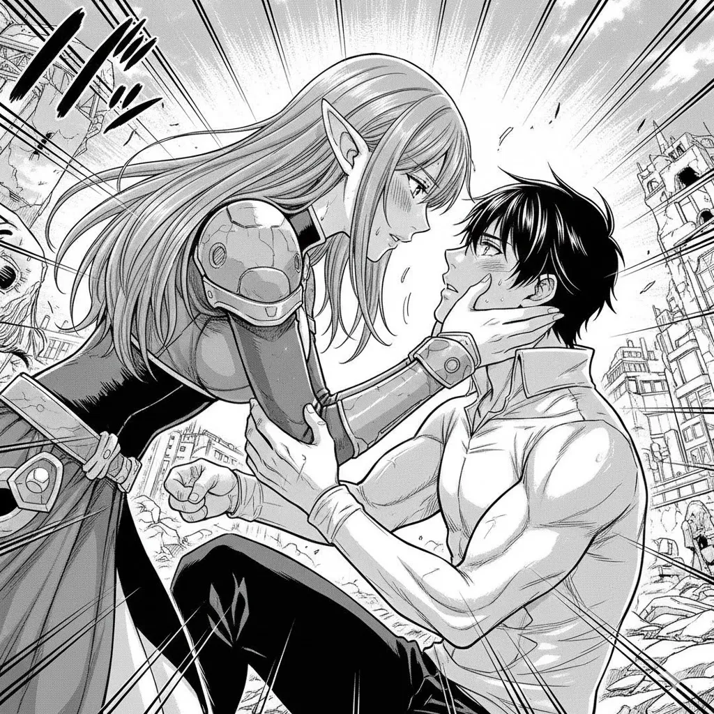 ご褒美シーンにおけるセミカラー版の圧倒的な臨場感