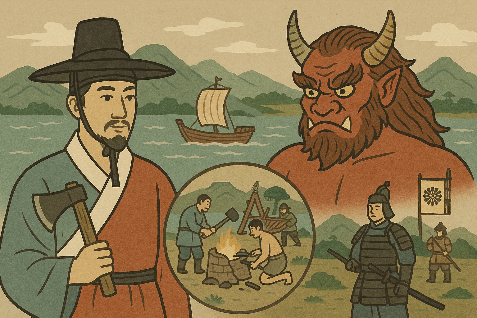 温羅伝説の感想とあらすじの背景