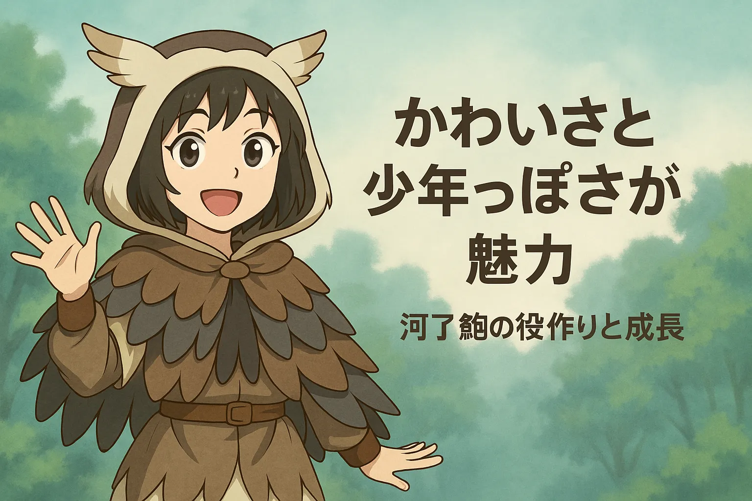 キングダムの橋本環奈はハマり役？フクロウみたいな河了貂のキャラと演技の評判を大解剖！アイキャッチ
