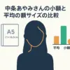 中条あやみの顔の大きさは赤ちゃんのグー？平均サイズと測り方を解説アイキャッチ