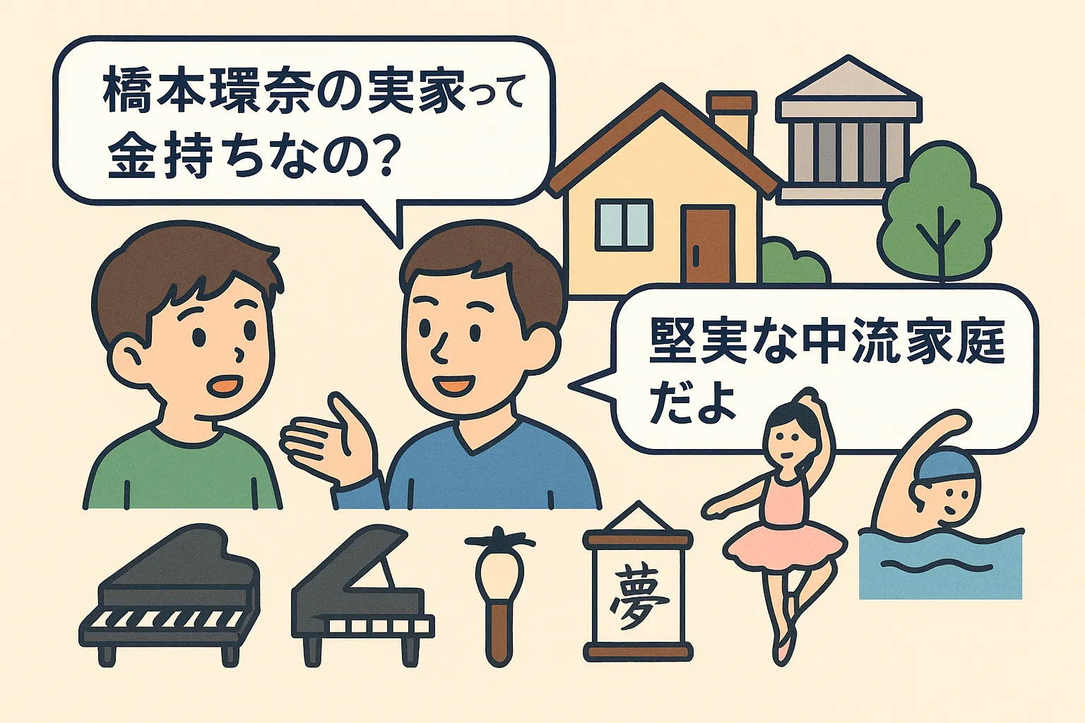 橋本環奈の実家は本当に金持ちなの？