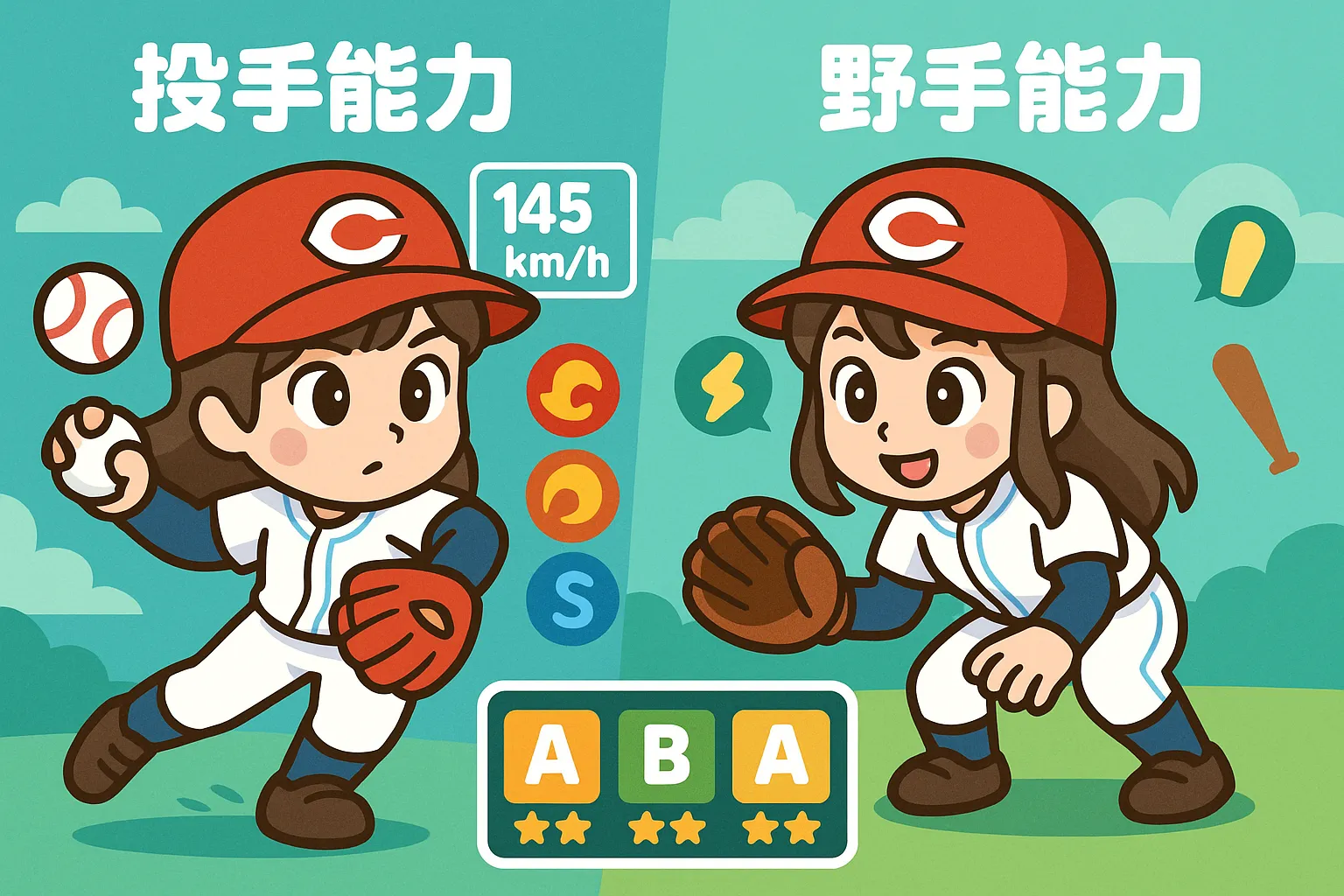 パワプロに登場する橋本環奈の能力