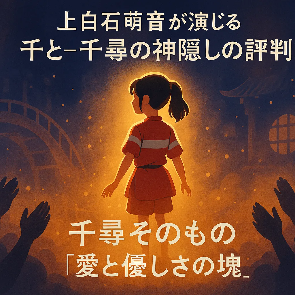 上白石萌音が演じる千と-千尋の神隠しの評判
