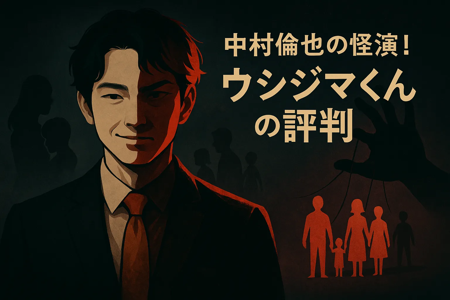 ウシ-ジマくんで中村倫也が演じた神堂役とは？シーズン3での怪演がやばいと話題にアイキャッチ
