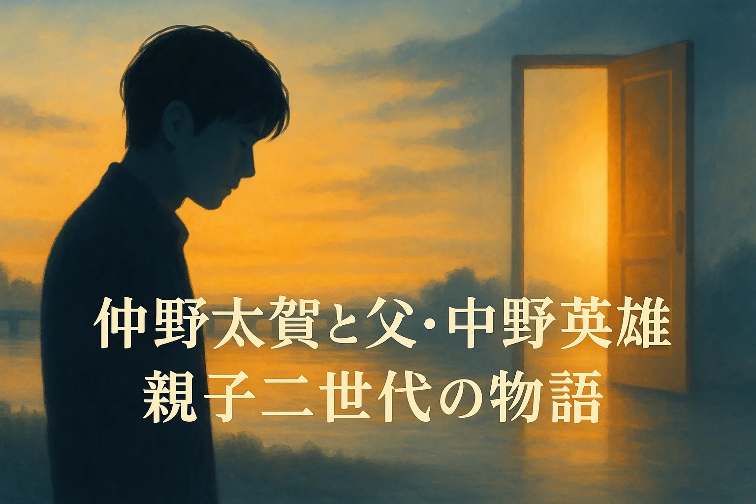 仲野太賀の父と『愛という名のもとに』チョロの死因とは？息子が見ない涙の理由アイキャッチ