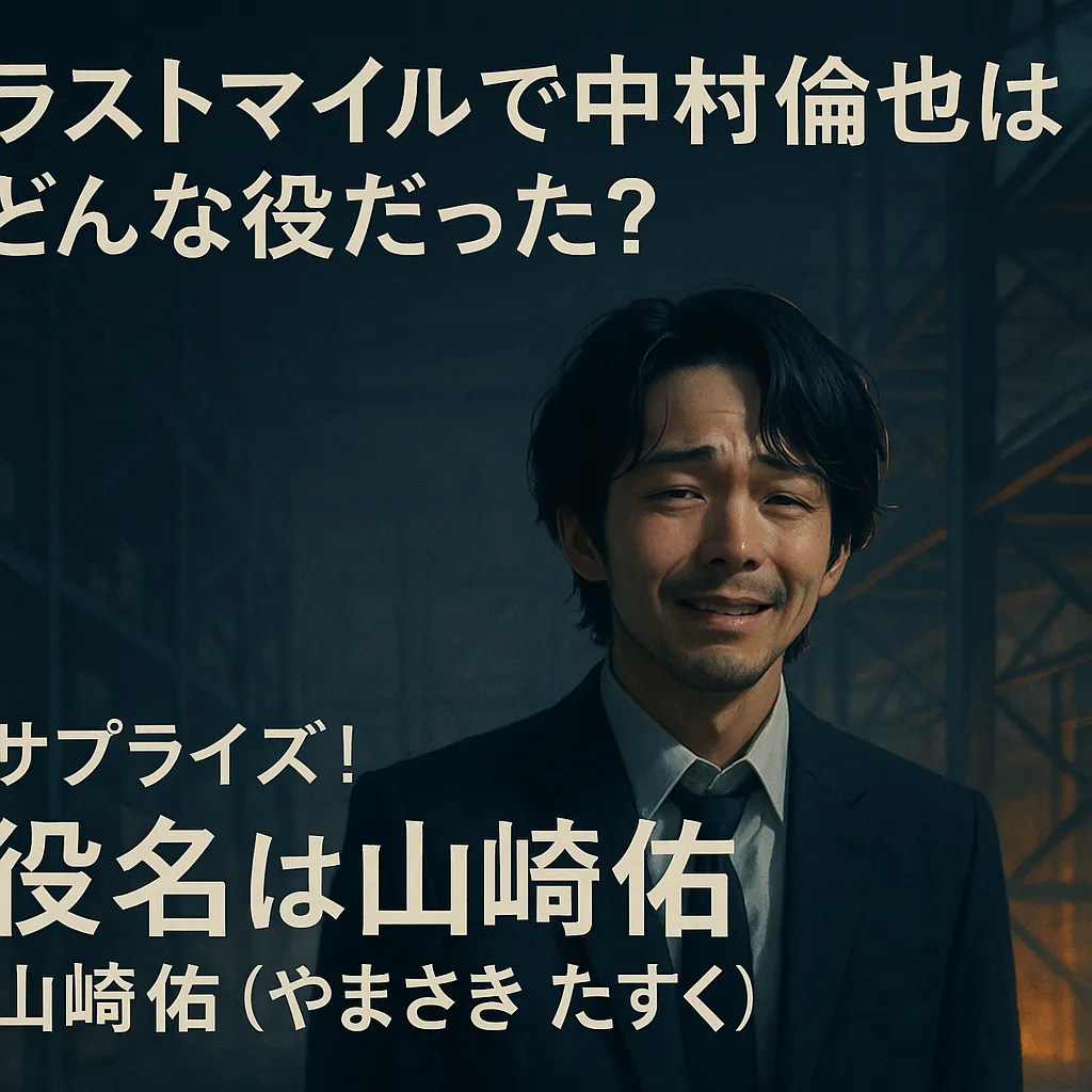 ラストマイルで中村倫也はどんな役だった？