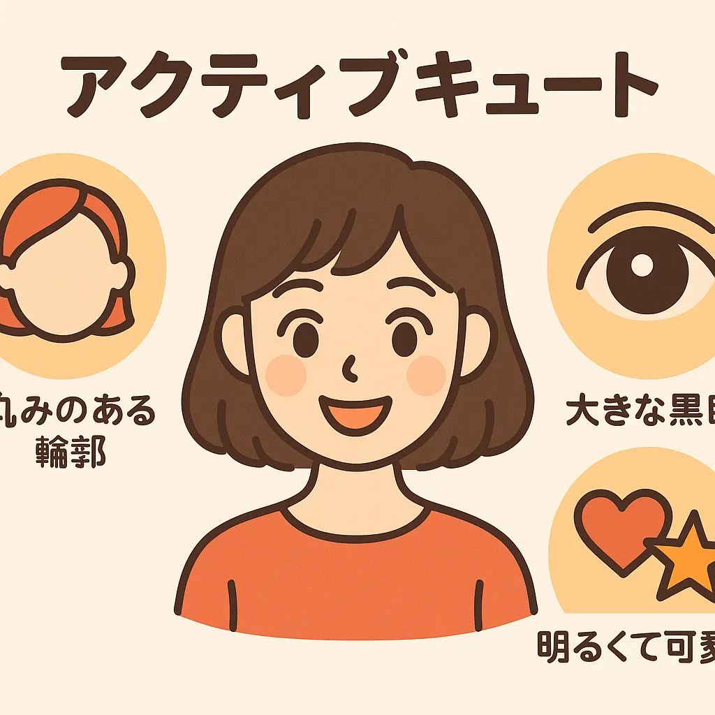 上白石萌歌さんの顔タイプは「アクティブキュート」らしい