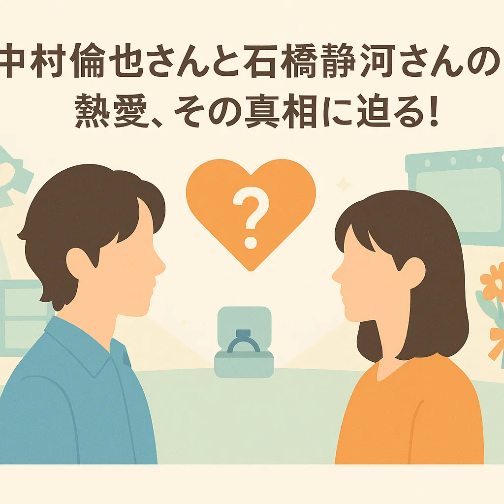 中村倫也さんと石橋静河さんの熱愛、その真相に迫る！