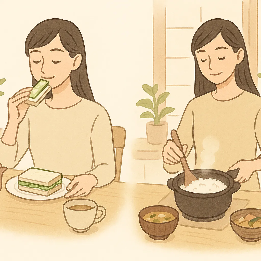 料理好きが伝わる、普段の食生活