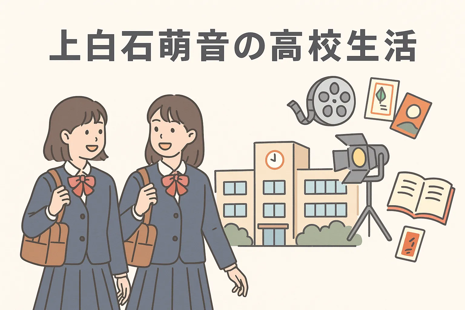 上白石萌音の高校はどこ？偏差値61、仕事と両立した驚きの3年間アイキャッチ