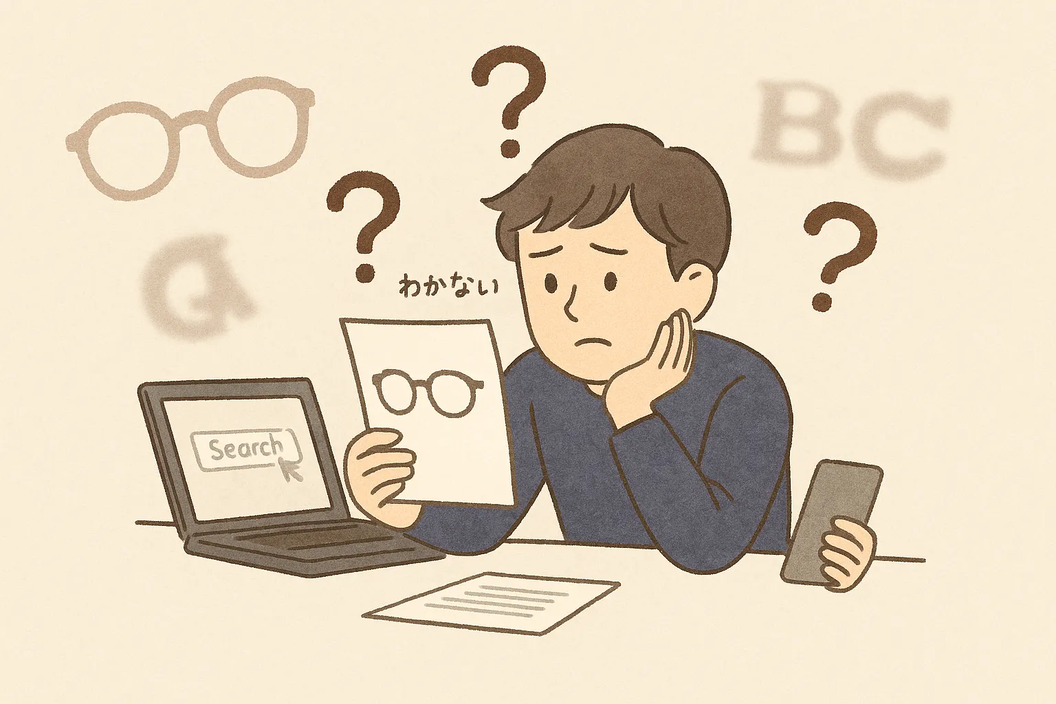 で、結局どこのメガネなの？買えるの？