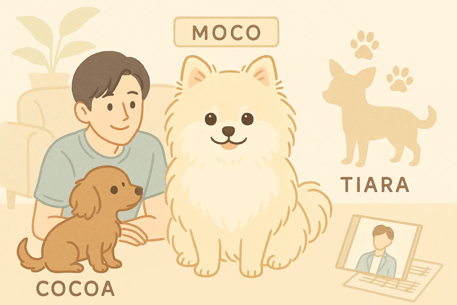 目黒蓮が愛する犬たちのプロフィール