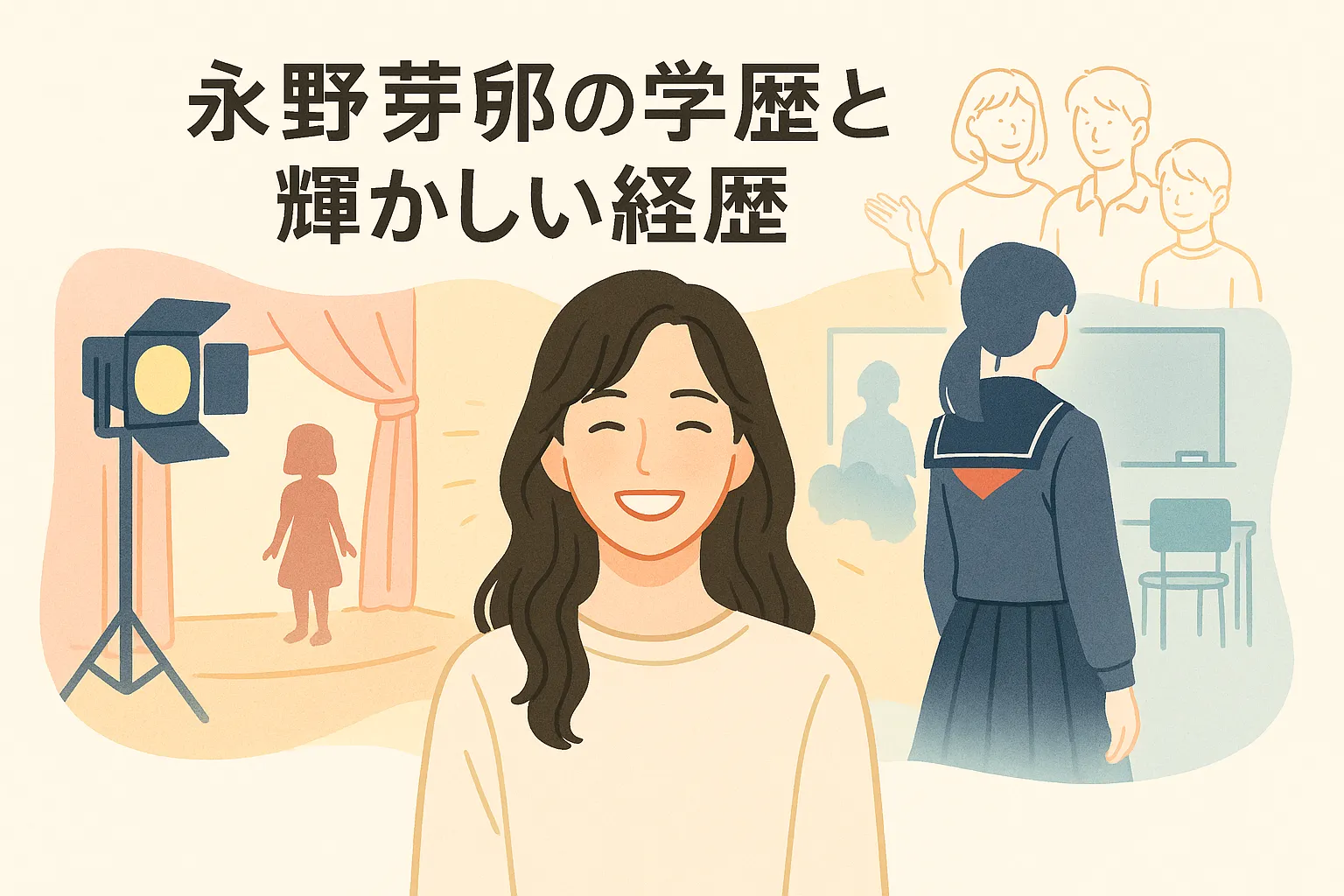 永野芽郁の学歴と輝かしい経歴