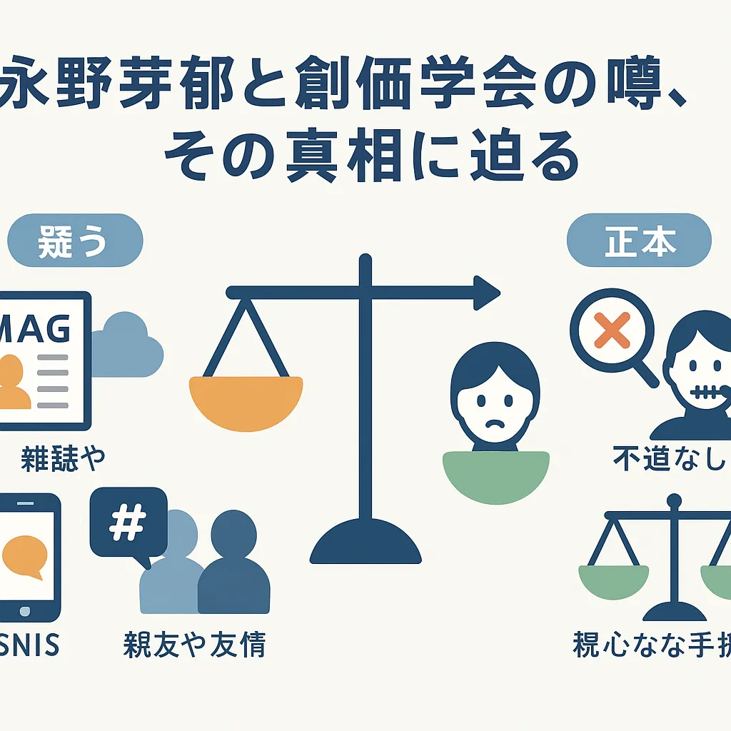 永野芽郁と創価学会の噂、その真相に迫る