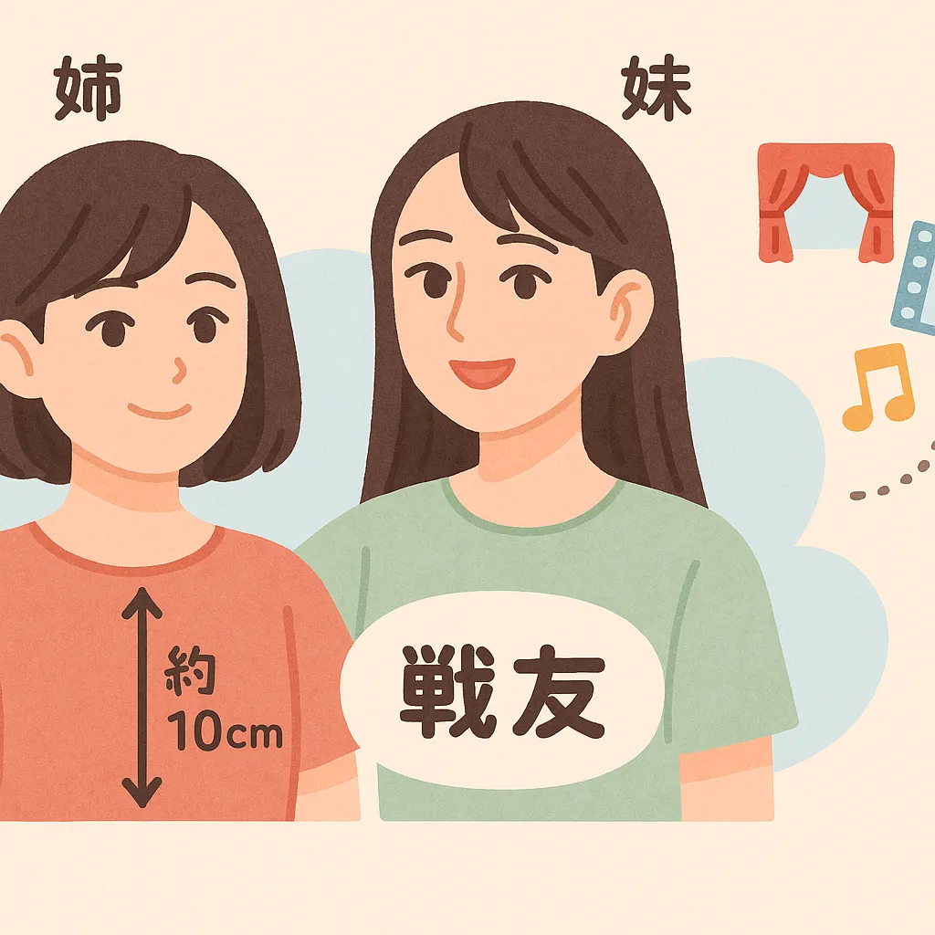 上白石萌歌さんと兄弟の姉・萌音さんの関係