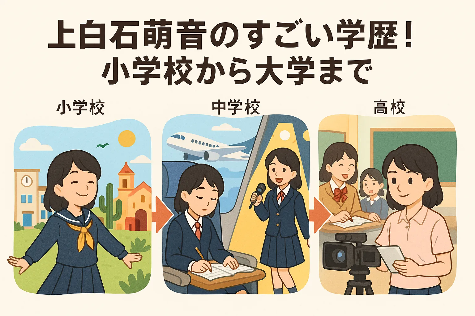上白石萌音のすごい学歴！小学校から大学まで