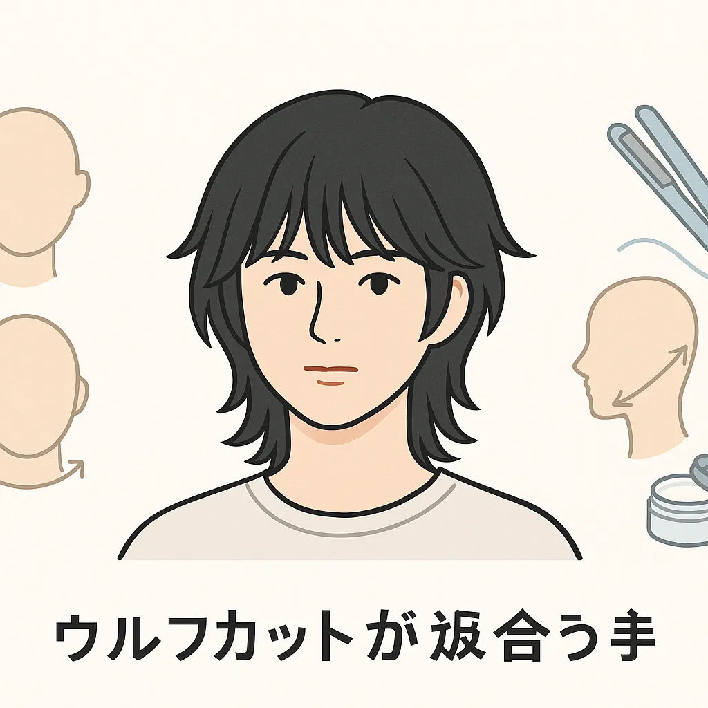 京本大我風の髪型ウルフに挑戦